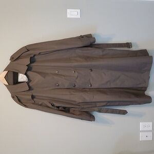 Vintage Christian Dior Le Connaisseur Paris NY Long Trench Jacket sz 44R